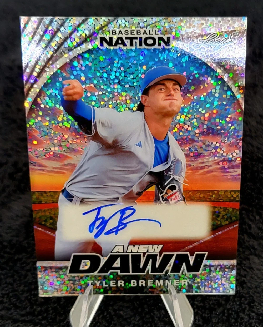 2025 Tyler Bremner 4/15 A New Dawn Auto #2 Ranked Prospect Los Angeles Angels